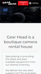 Mobile Screenshot of gearhead.com.au