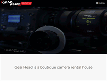 Tablet Screenshot of gearhead.com.au